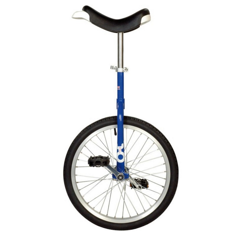 Monocycle onlyone 20'' bleu 19003 avec jante aluminium