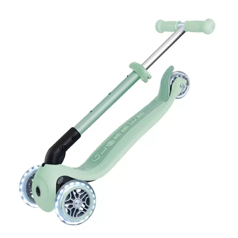 Monopattino Jr. Foldable Lights Eco Pistacchio 120/80mm #7