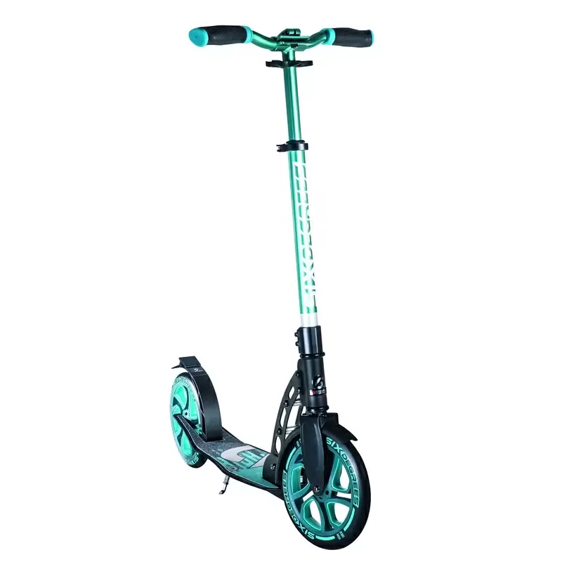Scooter Black/Blue Aluminium 230mm / 215mm Wheels #1