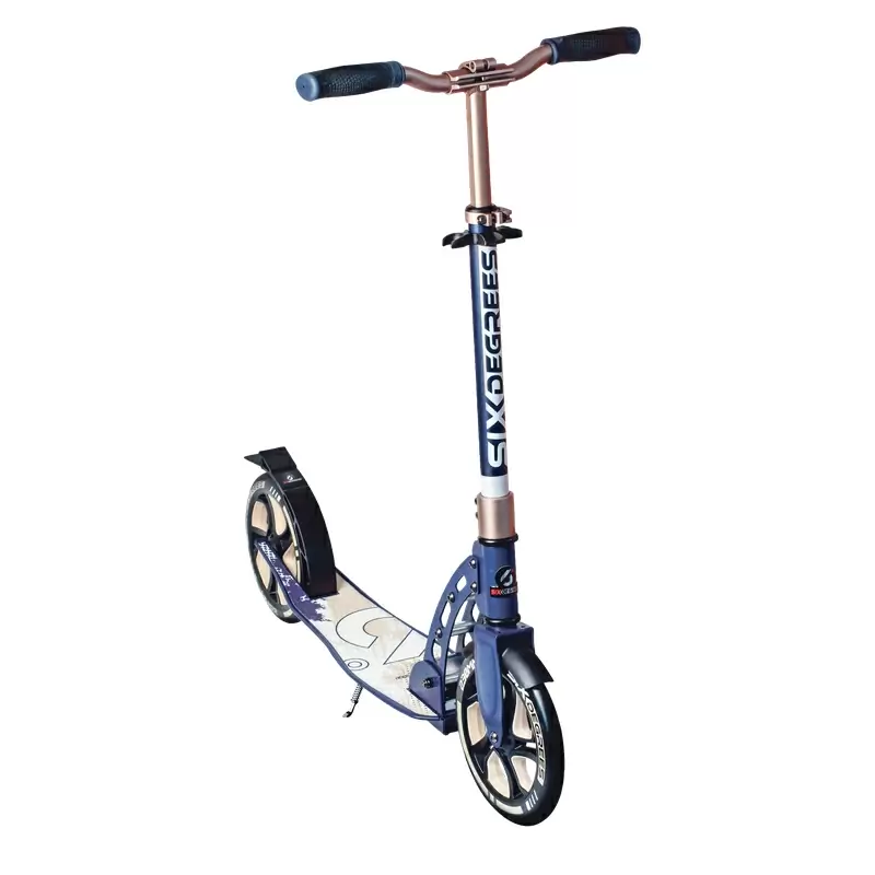 Scooter en aluminium bleu/crème 230/215mm #1