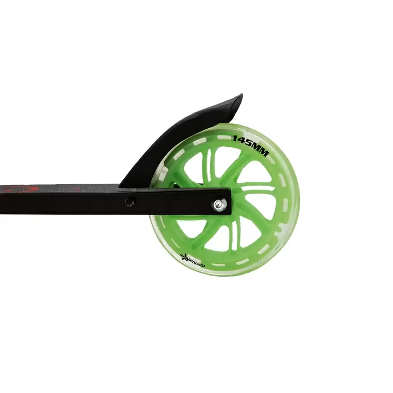 Lights All Glow Trottinette Noir/Vert Roues éclairées 145 mm #8
