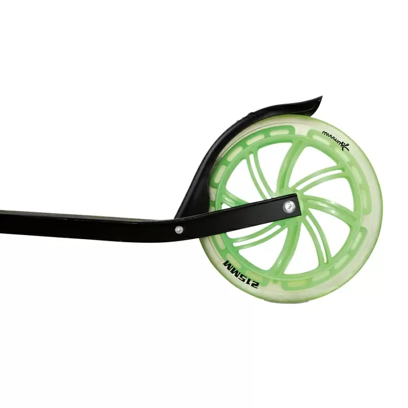 Luzes All Glow Scooter Rodas Iluminadas Pretas/Verdes 215mm #5