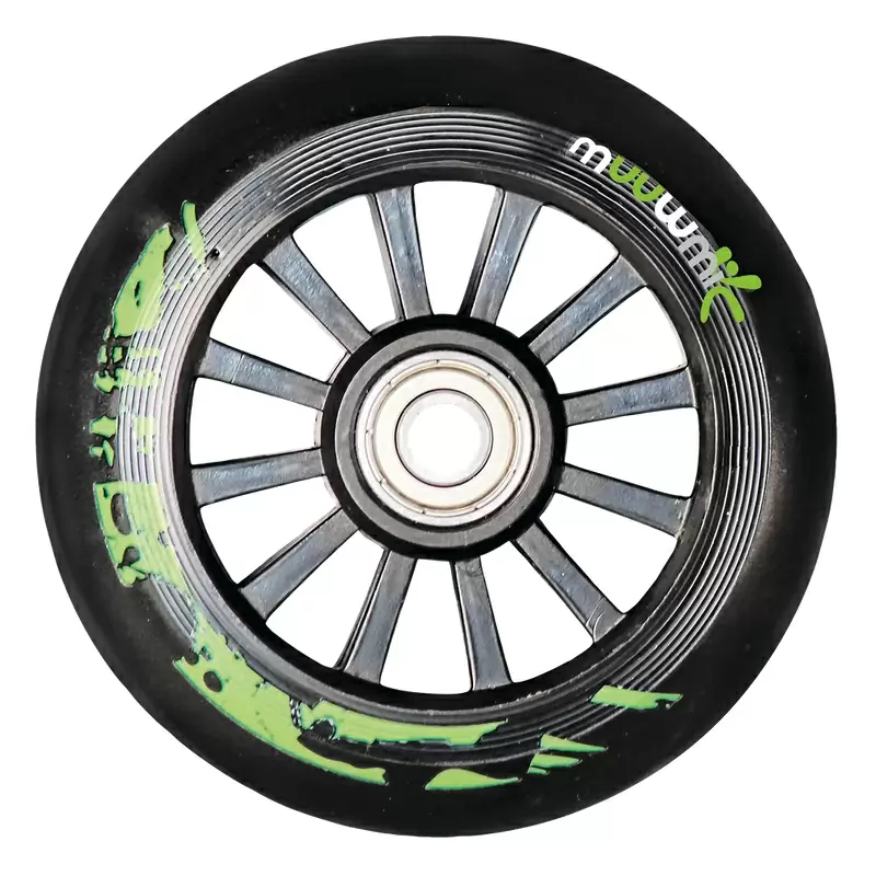 Scooter Black/Green 100mm #2