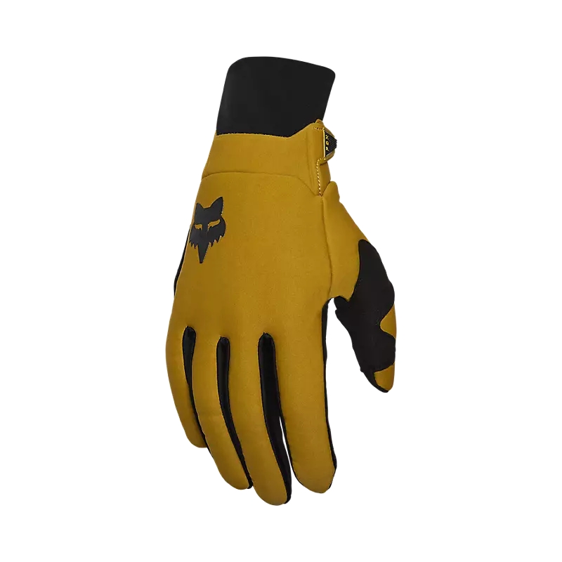 Guanti MTB Defend Thermo Giallo Taglia L
