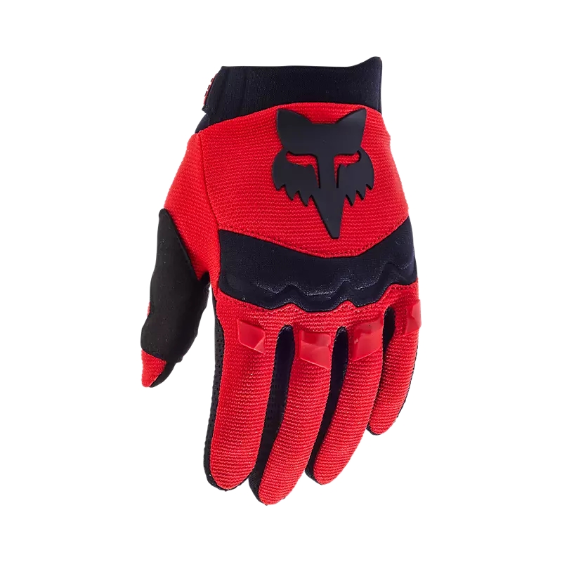MTB Guantes de tierra de tierra Flient Red Tamaño XS