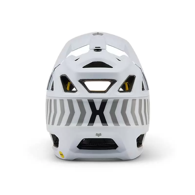 Casque VTT Intégral Proframe Nace CE Blanc Taille S (51-55cm) FOX Ra