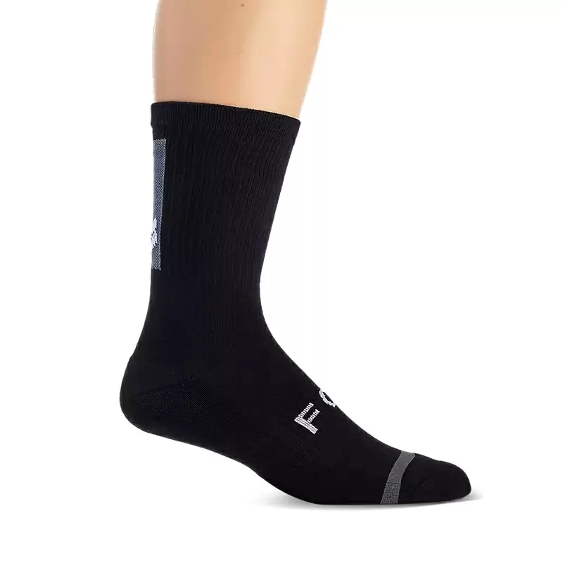 Defend 8'' Socks Black Size L/XL (43-45) - image