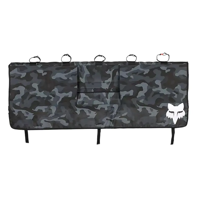 Protección Para Pick Up Transporte de Bicicleta Tailgate Negro Camuflaje Talla S - image