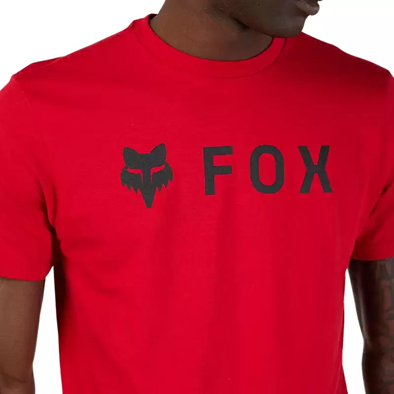 T-shirt absolu rouge absolu rouge #4