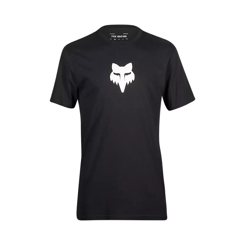 T-Shirt Premium Fox Head Nero/Bianco taglia L.