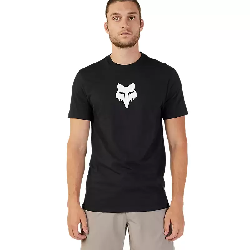 Camiseta Fox Head Premium Negro/Blanco talla L. #1