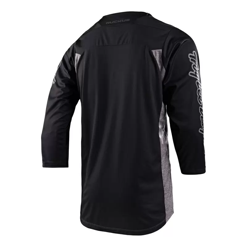 Camisa MTB Ruckus com três quartos de mangas com tamanho branco/preto s #3