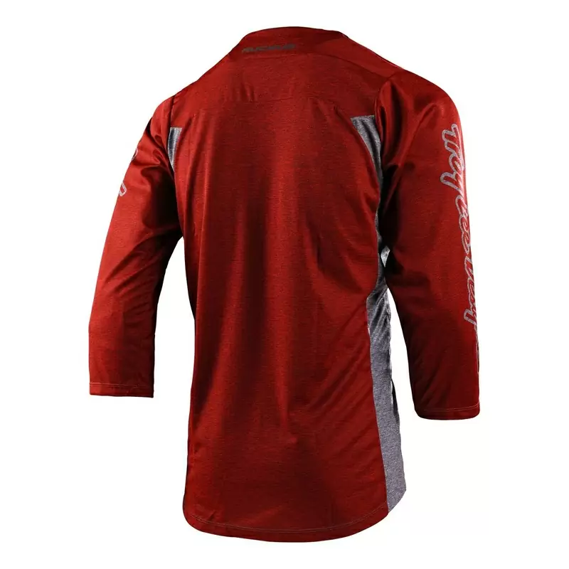 Maglia MTB RUCKUS a maniche a tre quarti ventilata grigio/rosso Taglia S #3