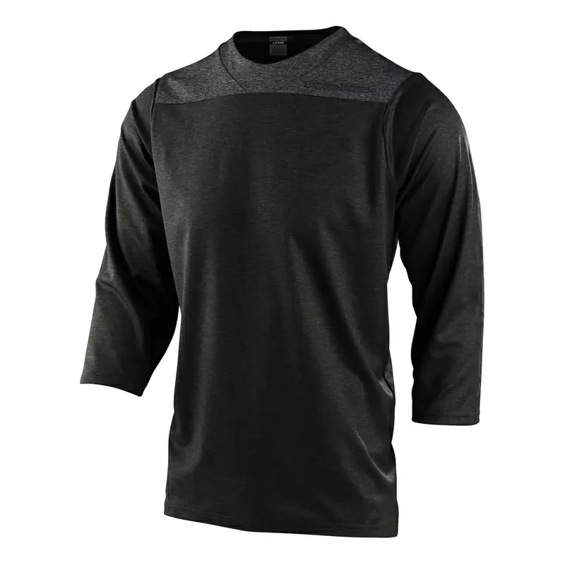 Ruckus Heather MTB Shirt avec trois quarts de manches vertes S Size S #1