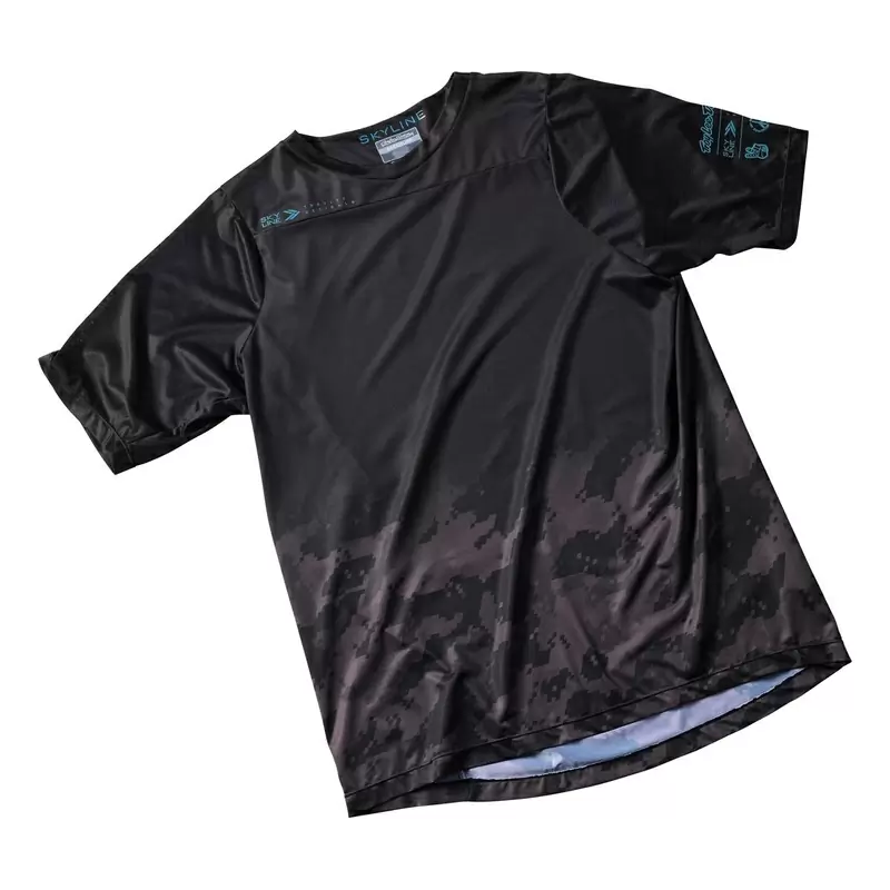 Maglia MTB SKYLINE a manica corta ultraleggera nero Taglia S #1