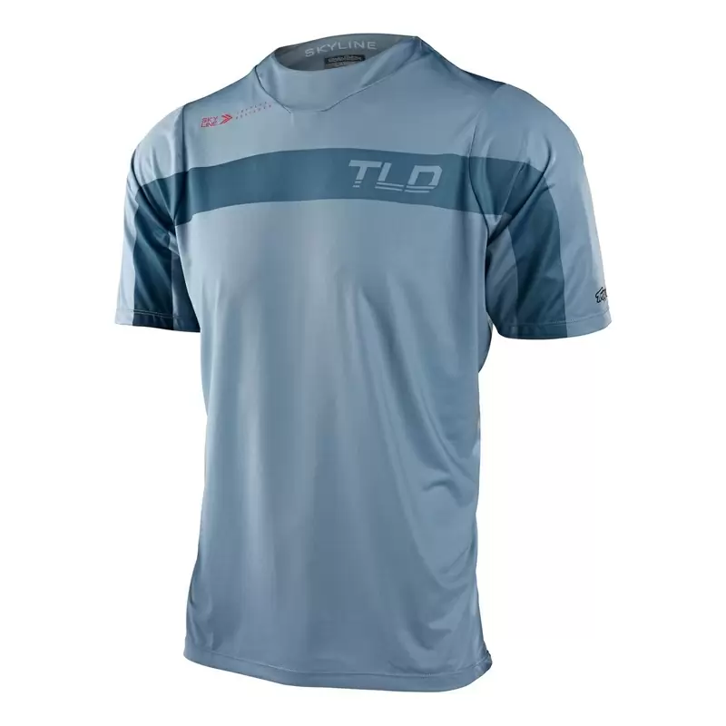 MTB Skyline Jet Fuel Hemd mit kurzer Blau/rotes Kurzarmgröße xxl #1