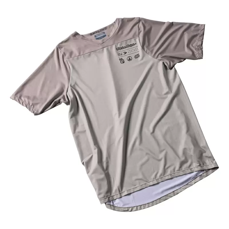 Hautage de chemise MTB avec coupe courte ultra-légère gris L #1