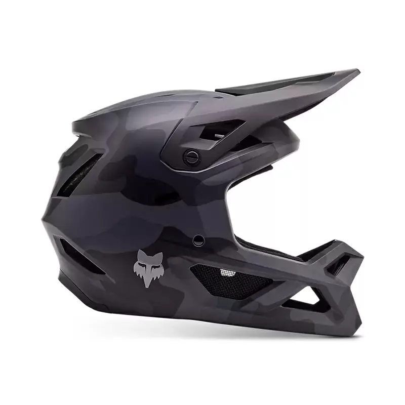 Fox racing 32210 247l rampage helmet camo black camouflage size l 59