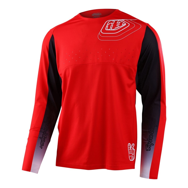 Camisa mtb sprint mtb com mangas longas longas e longas