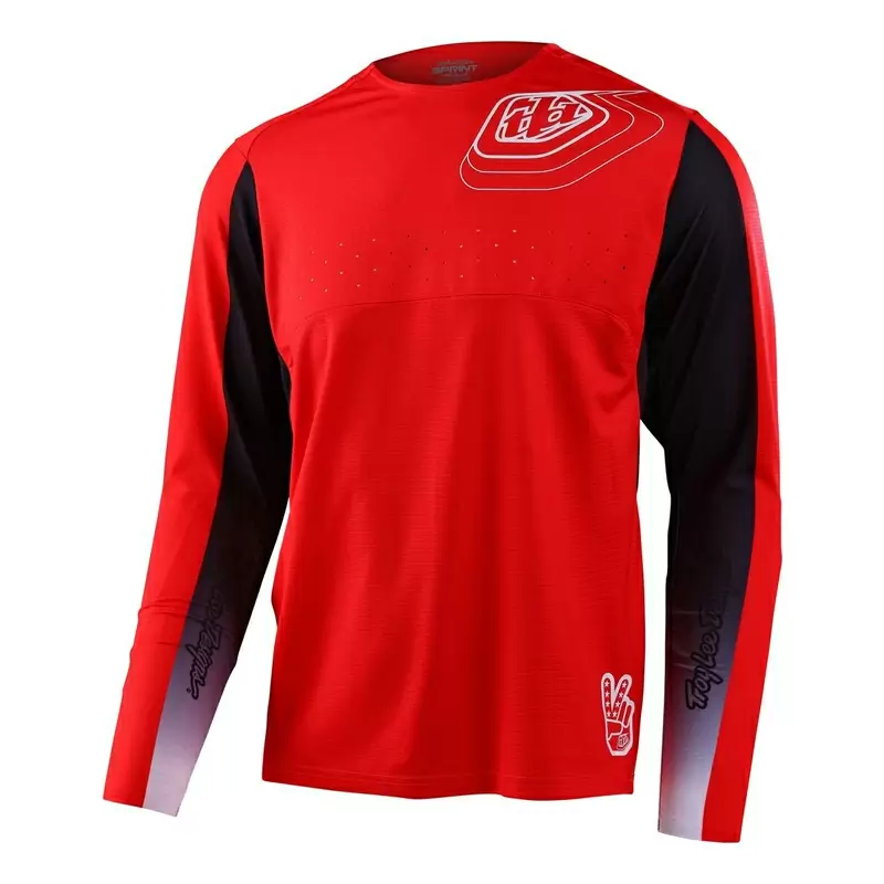 Camisa mtb sprint mtb com mangas longas longas e longas - image