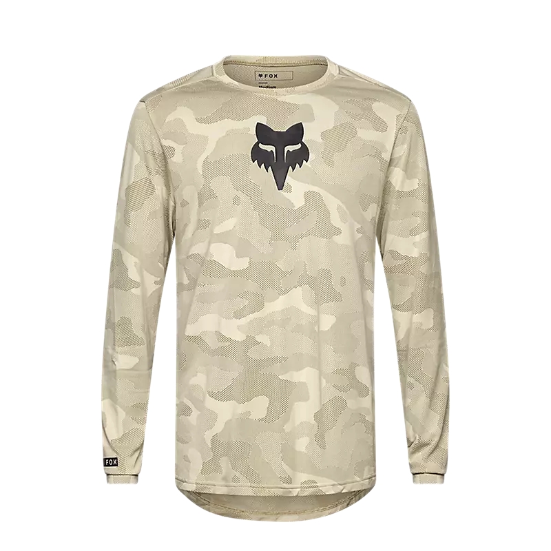 Maglia MTB Manica Lunga Ranger TruDri Beige Camo Taglia XL