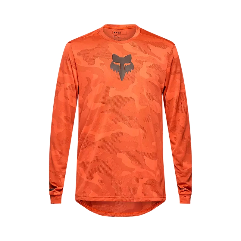 Maglia MTB Manica Lunga Ranger TruDri Arancio Camo Taglia S