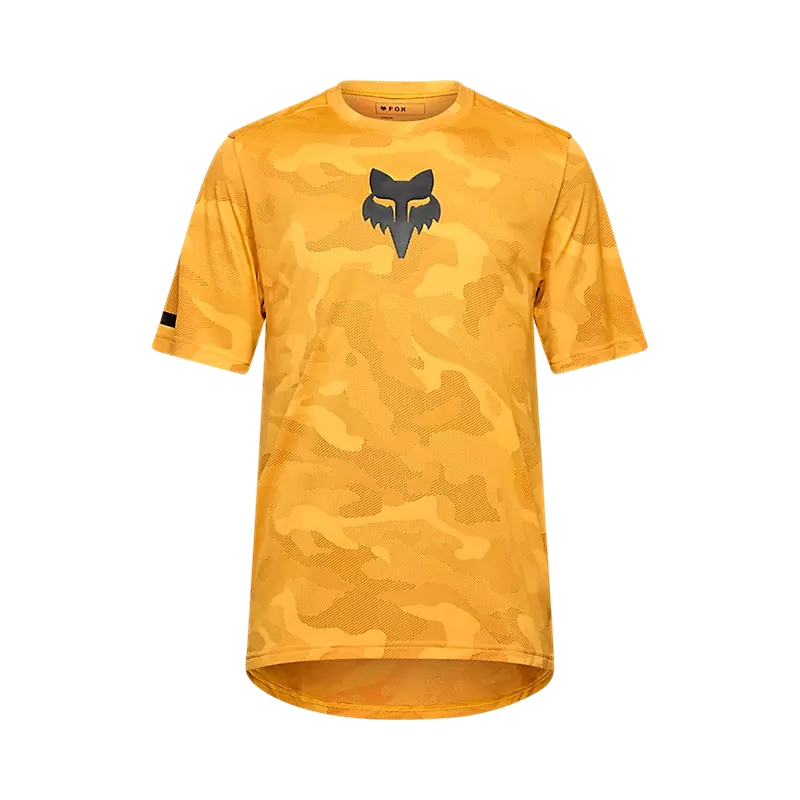 Curta manga curta MTB Ranger Trudri Mimético Tamanho Amarelo XL