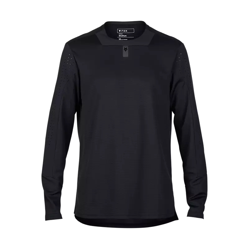 MTB Defend Langarmtrikot Schwarz Größe S
