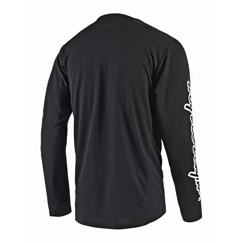 MTB Sprint shirt with a long -sleeved long -sleeved for black baby s #3