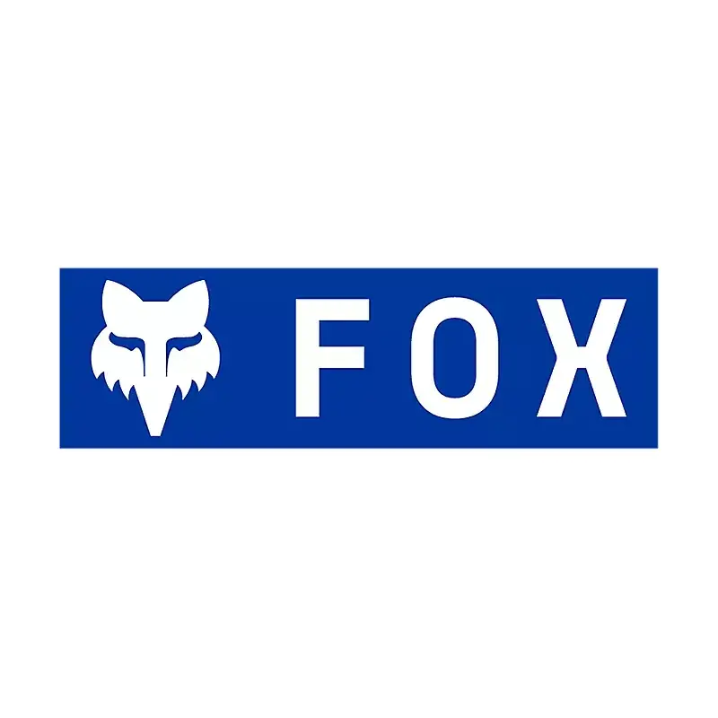 Adhesivo de logotipo azul de 18 cm - image