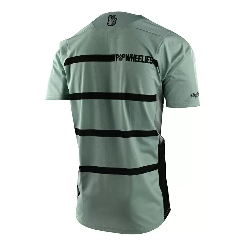 MTB Skyline Shirt Diffuzieren Sie mit kurzem Ärmel Ultra -Licht für Schwarz/Grün -Kinder Größe S S #3