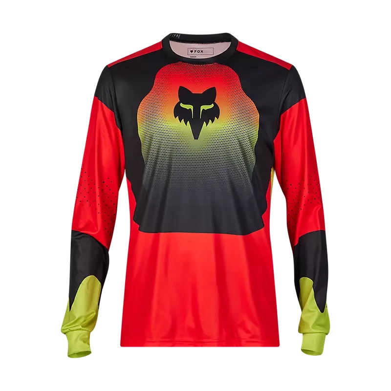 Maglia Manica Lunga MTB Ranger Revise Rosso/Giallo Taglia S