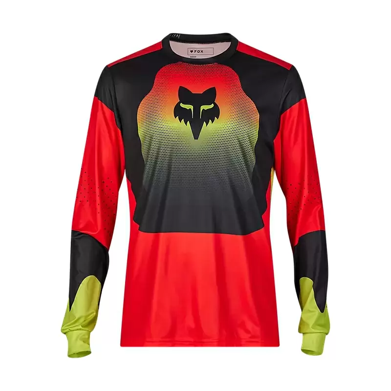 Maglia Maniche Lunghe Ranger Revise Rosso/Giallo taglia S - image