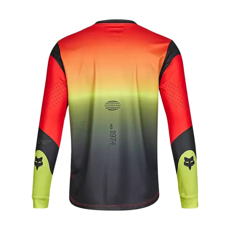 Maglia Manica Lunghe MTB Ranger Revise Bambino Rosso/Giallo Taglia S #1