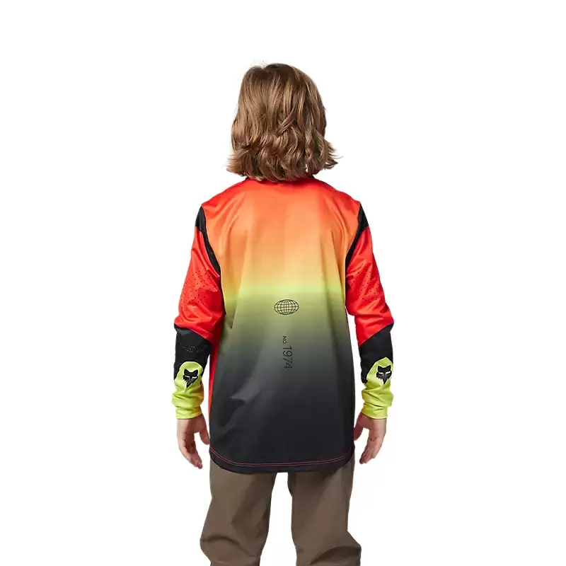 Maglia Manica Lunghe MTB Ranger Revise Bambino Rosso/Giallo Taglia S #3