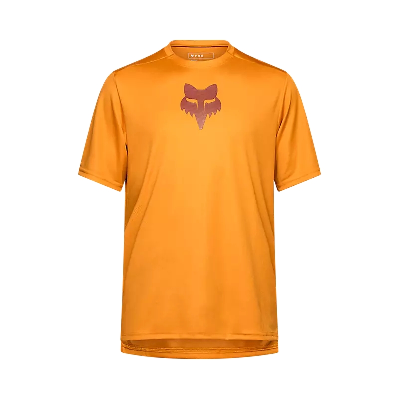 Courte courte manche Mtb Ranger Fox Head Arancio Taille m