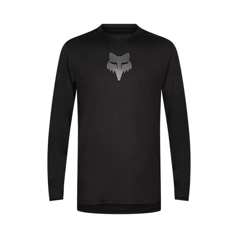 Maglia MTB Maniche Lunghe Ranger Fox Head Nero Taglia S - image