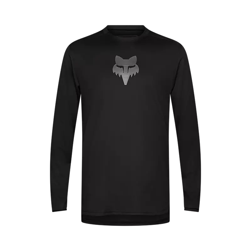 Maglia MTB Maniche Lunghe Ranger Fox Head Nero Taglia S