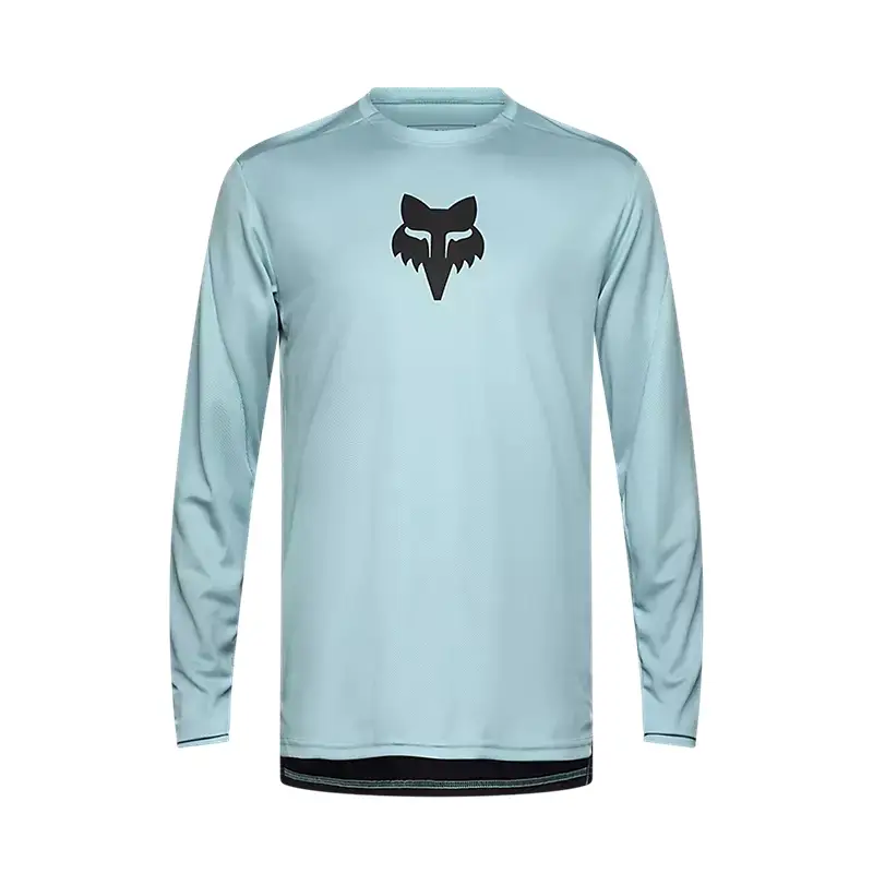 Maglia MTB Maniche Lunghe Ranger Fox Head Azzurro Taglia S - image