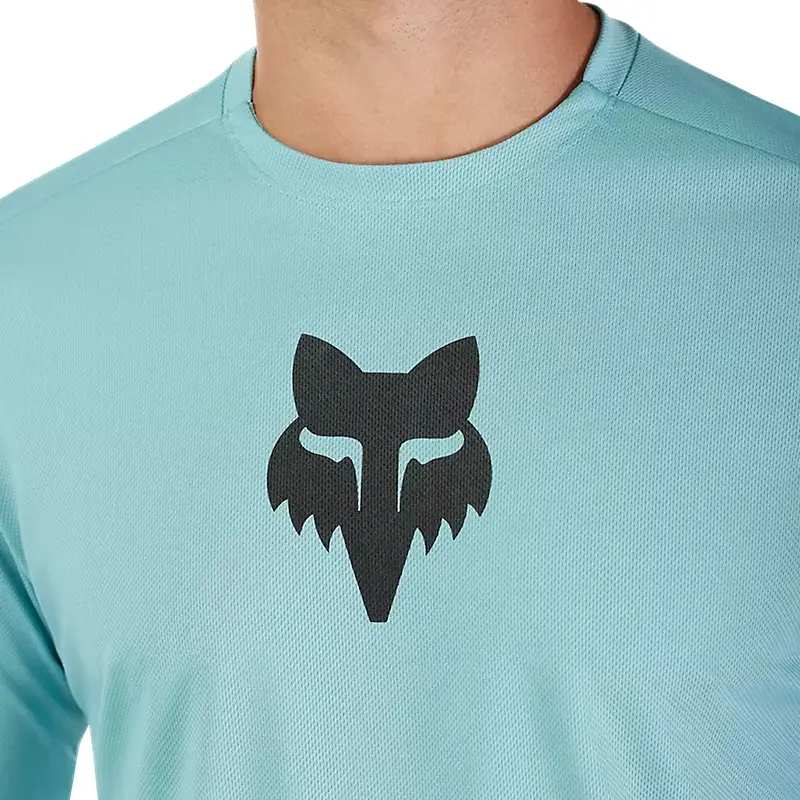 Maglia MTB Maniche Lunghe Ranger Fox Head Azzurro Taglia S #4