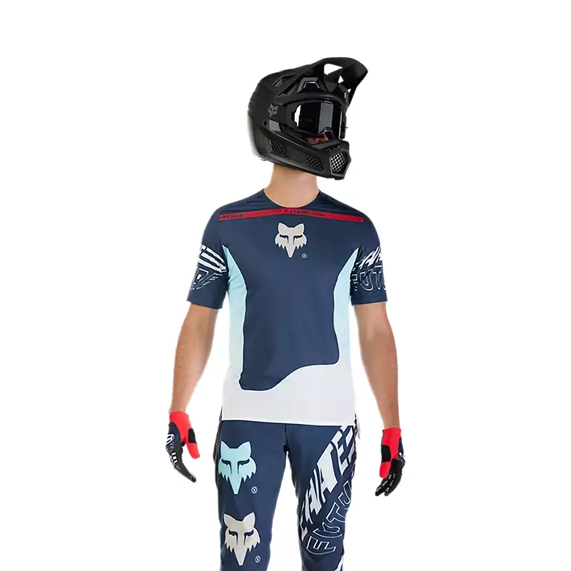 Maglia Manica Corta MTB Flexair SS Jersey Elevated Midnight Blu Taglia S #2