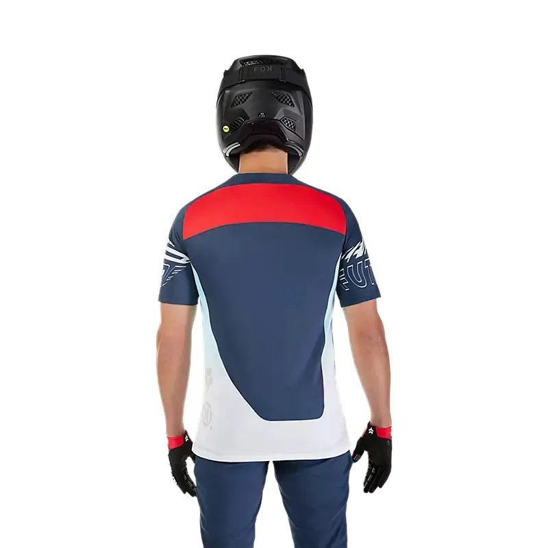 Maglia Manica Corta MTB Flexair SS Jersey Elevated Midnight Blu Taglia S #3