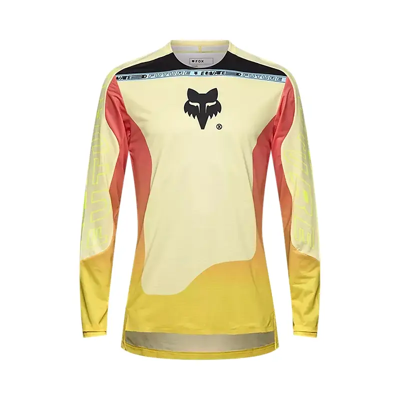 Maglia Maniche Lunghe MTB Flexair LS Jersey Elevated Lemonade Giallo Taglia S - image