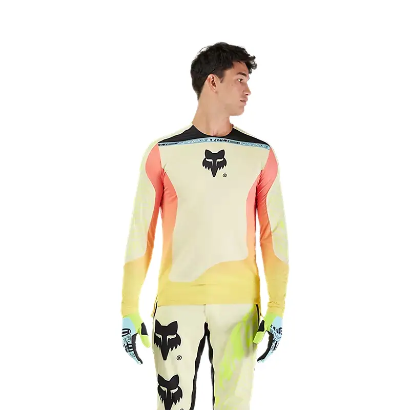 Maglia Maniche Lunghe MTB Flexair LS Jersey Elevated Lemonade Giallo Taglia S #2