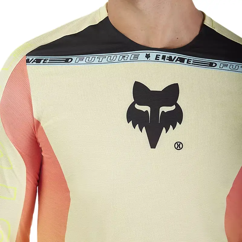 Maglia Maniche Lunghe MTB Flexair LS Jersey Elevated Lemonade Giallo Taglia S #4