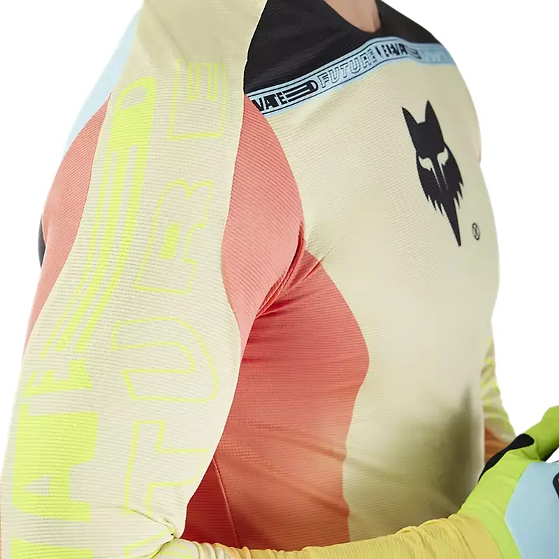 Maglia Maniche Lunghe MTB Flexair LS Jersey Elevated Lemonade Giallo Taglia S #5