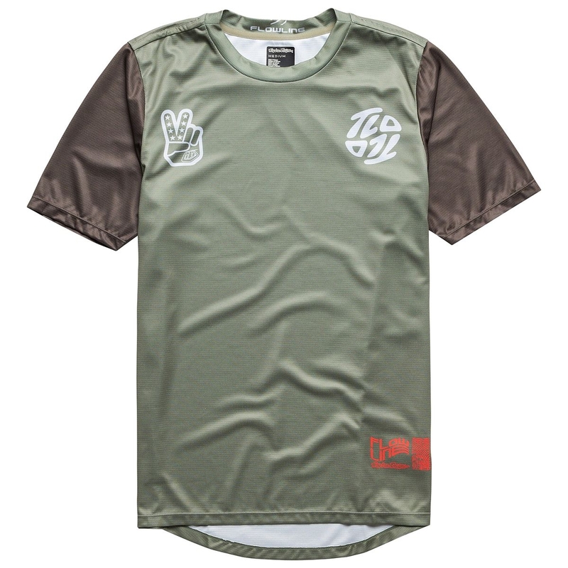 MTB Flowline Flowline Hülle -Sleeve Short Green Stock Größe S s