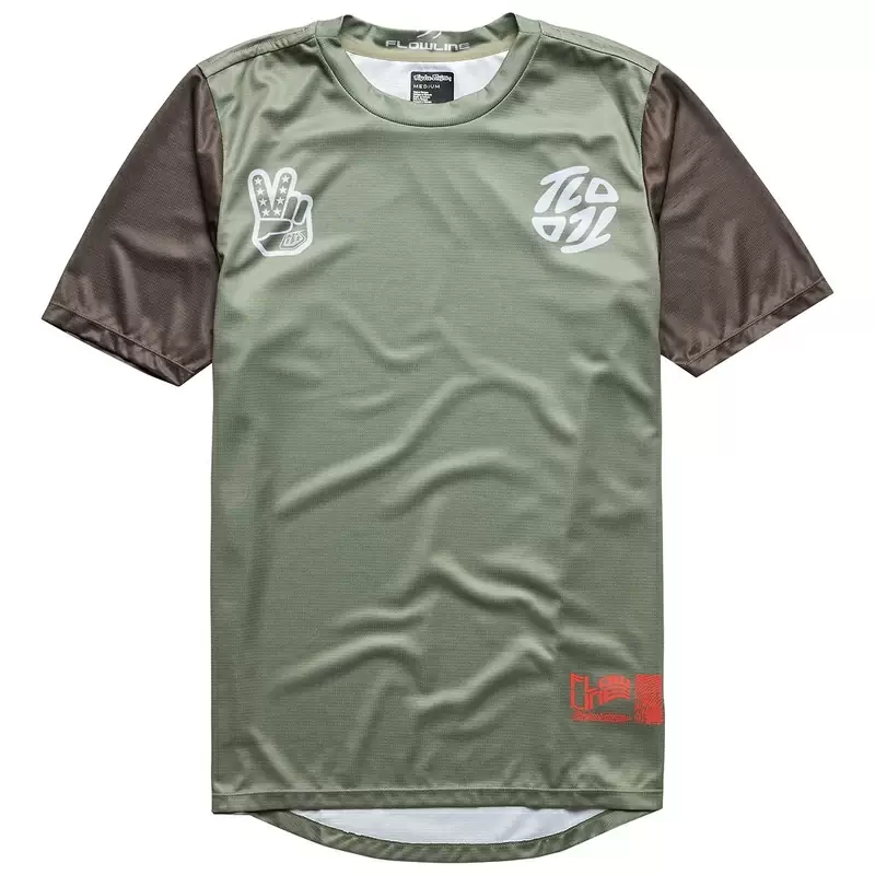 MTB Flowline Flowline Hülle -Sleeve Short Green Stock Größe S s - image