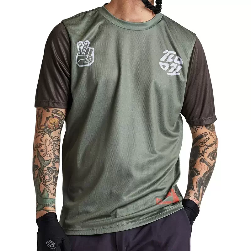 MTB Flowline Flowline Hülle -Sleeve Short Green Stock Größe S s #2