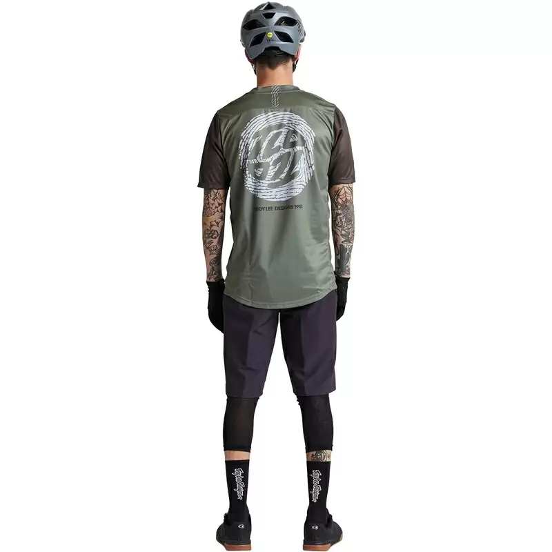 MTB Flowline Flowline Hülle -Sleeve Short Green Stock Größe S s #4